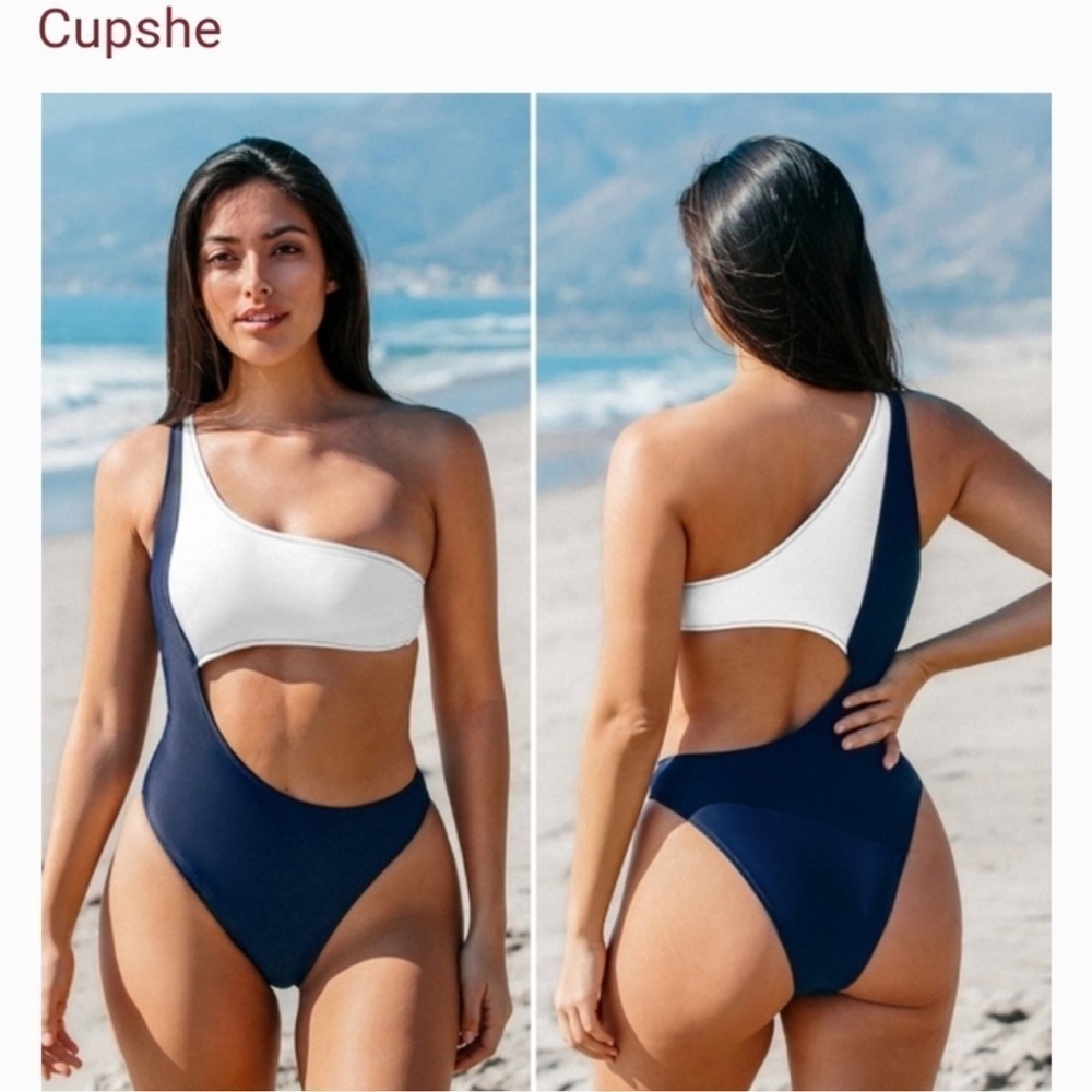 Cupshe New Without Tag, One Piece Swimsuit, Size Large